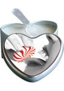 Earthly Body Heart-shaped Hemp Seed Edible Massage Candle...